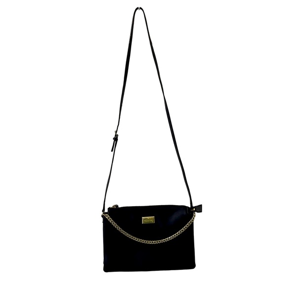 Calvin Klein Bags Nwot Calvin Klein Black Leather Gold Chain